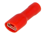 FLACHSTECKHÜLSE Fast-on 4.8mm 0.5-1.5mm² rot vollisoliert