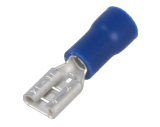 FLACHSTECKHÜLSE Fast-on 4.8mm 1.5-2.5mm² blau isoliert