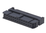 PFOSTEN-VERBINDER Buchse 26 polig RM2,54mm für Flachbandkabel