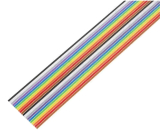 FLACHBANDKABEL AWG-28 RM1,27 20p bunt