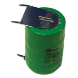 Akku 80mAh 4/V80R 24,5x16,0mm 4,8V NiMh löt