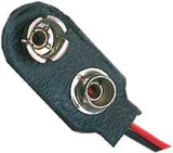 Batterieanschluß 9V Clip I-form Weichplastik