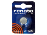 CR1225 Lithium 3V 48mAh Ø12x2.52mm RENATA