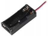 Batteriehalter  2xMicro Type  AAA mit Kabel