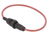Sicherungshalter 5x20mm 250V/6,3A mit Kabel fliegend