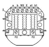 Telefondose 3x10 UP TST Norm Österreich