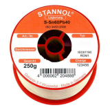 Lötzinn 250g 1.0mm Sn60Pb40 Kristall 505