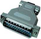 Sub-D Adapter 9p.Ku./25p.St.