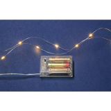 Lichterkette Led Micro 3xAA 40 Led`s 2,45m Länge