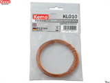 Kupferlackdraht 0,3mm Länge 55m 0,07mm²