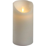 Kerze Led Flackereffekt 15cm Echtwachs mit Timer