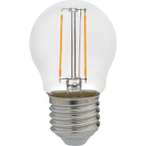 E27 230V 2,5W Led 290lm Tropfenform klar