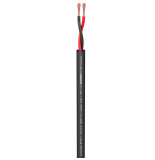 Mantelleitung Lautsprecherkabel 2x2,5mm² PVC DM7,8mm schwarz (Meterware)