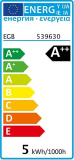 E14 230V 2,5W Led klar 250lm Filament Kerze ww