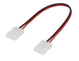 Verbinder für LED-Bänder 8mm Band/Band mit Kabel