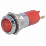 Signallampe LED rot 24...28V DC/AC Ø14.2mm