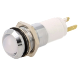 Signallampe LED weiss 24...28V DC/AC Ø14.2mm
