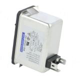 Kaltgeräteeinbau Stecker mit Filter Sicherung und Schalter
