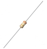 1.0mH HF Drossel 200mA 3,8E Ø5.8x12.8mm