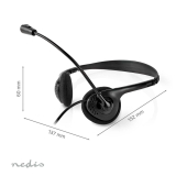 Headset mit USB-Anschluss USB-C/USB-A
