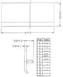 Klemmenabdeckeng 80mm TBC-07 für MEAN WELL Netzgeräte