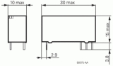 Relais 24VDC 1xUM 8A/240 V 6pin Schrack