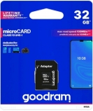 SD-Karte 32GB HC Micro 100MB/s 10UHS-U1 GOODRAM + Adapter