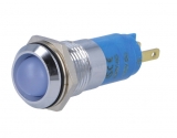 Signallampe LED blau 230V AC 14,2mm