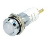 Signallampe LED weiß 230V AC Ø14,2mm