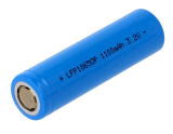 AKKU 18650 LI-ION 3,2V 1100mA Ø18.2x64.5mm