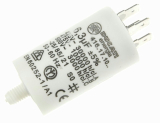 Motorkondensator 6,3uF 450V mit FastOn Stecker 6,3mm