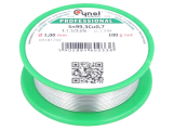 Lötzinn 100g 1mm Sn99,3Cu 0,7 CYNEL