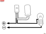 Blinker-Wechselblinker Bausatz 7-24VDC 10mA-1A (2xBauteile)