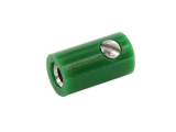 Spielwarenkupplung grün 2.6 mm schraubbar