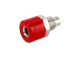 Spielwarenbuchse rot 2.6mm lötbar zentralbefestigung