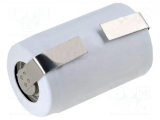 Akku 2/3A 1,2V 900mAh NiMH Lötfahnen Ø17x29mm