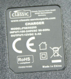 Netzgerät 12V 0,4A 4,8W Braun Rasierer