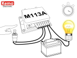 Zeitschalter 12 - 15 V/DC Baustein Kemo