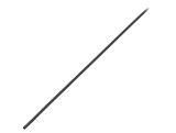 Schrumpfschlauch 1.5mm - 0.5mm 120mm schwarz 3:1