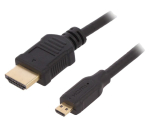 HDMI auf HDMI micro Kabel 1,5m Stecker-Stecker