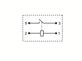 Relais 12VDC 1xUM 35A Fast-On miniatur