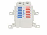 Verteilerblock 2x8 polig für Litze oder Steif