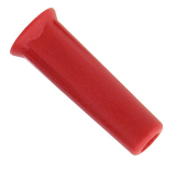 Isolierung für Büschelkupplung oder Stecker 4mm rot