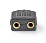 Adapter 3,5mm Stecker auf 2x3,5 Klinkenkupplung
