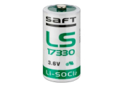 Batterie Lithium 3,6V 2/3A LS17330 Ø16.5x33.4mm