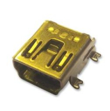 USB Buchse Typ B mini SMD90° winkel 5pol.
