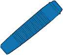 Büschelkupplung 4mm Blau