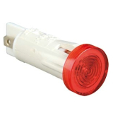 Signallampe 230V rund 10mm rot RAFI