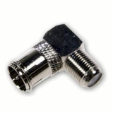 F-Adapter winkel Quick F-Stecker - schraubkuppl.