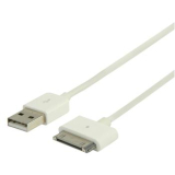 USB2.0-A Stecker/Apple Dock-Stecker 30polig 1m